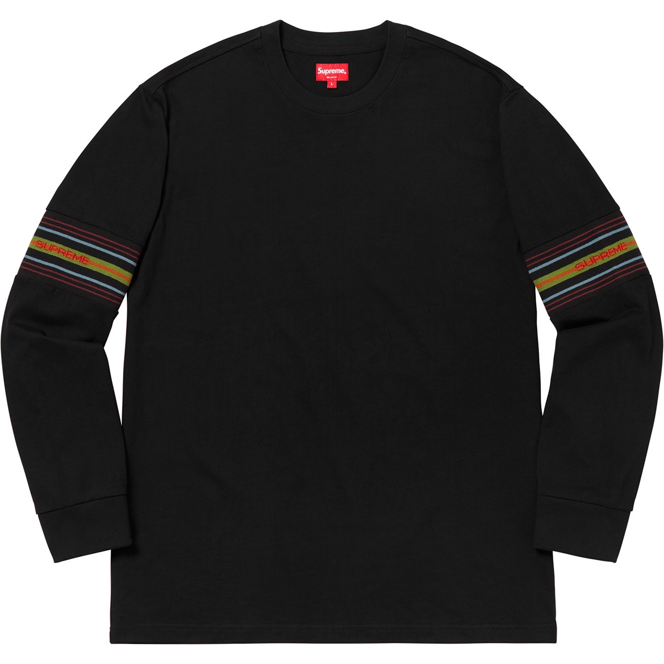 Knit Panel Stripe L/S Top view 7